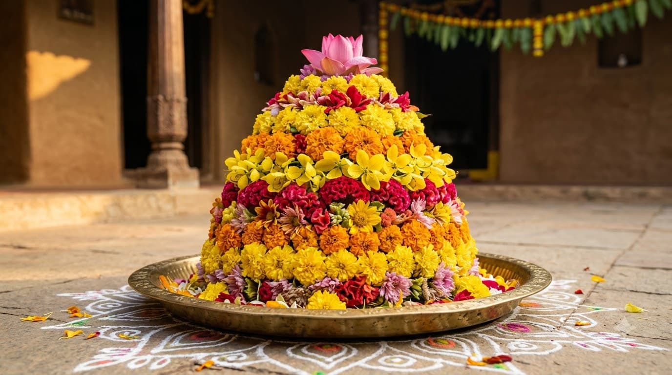 Bathukamma — Telangana's Flower Song to the Goddess