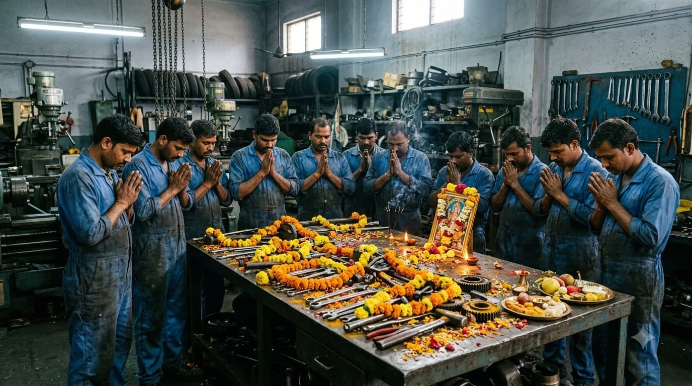 4. When Are Ayudha Puja and Jammi Puja Performed in 2026?