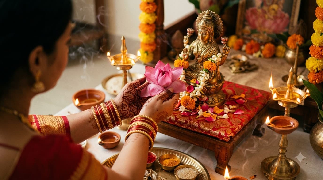 Mahalakshmi Vratam: The 16-Day Vratam People Confuse with Varalakshmi
