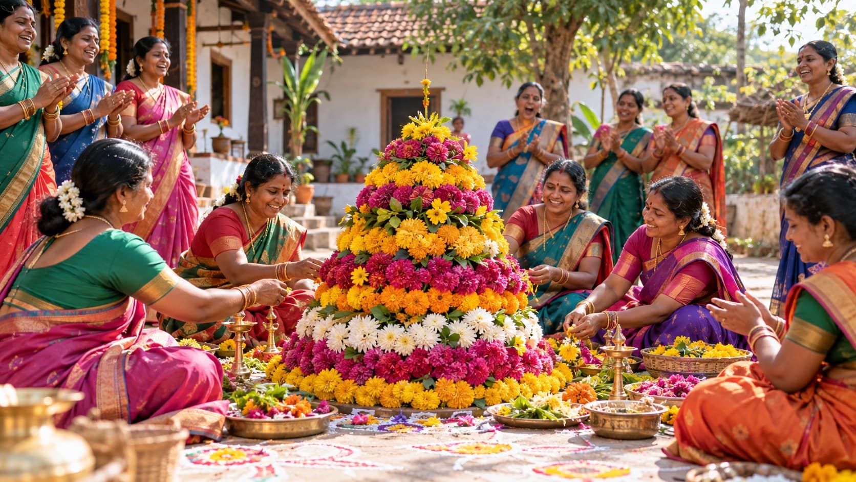Engili Poola Bathukamma 2026: Meaning, Date and Traditions
