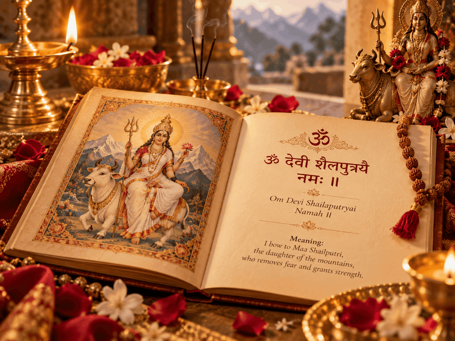 Maa Shailputri Mantra and Meaning